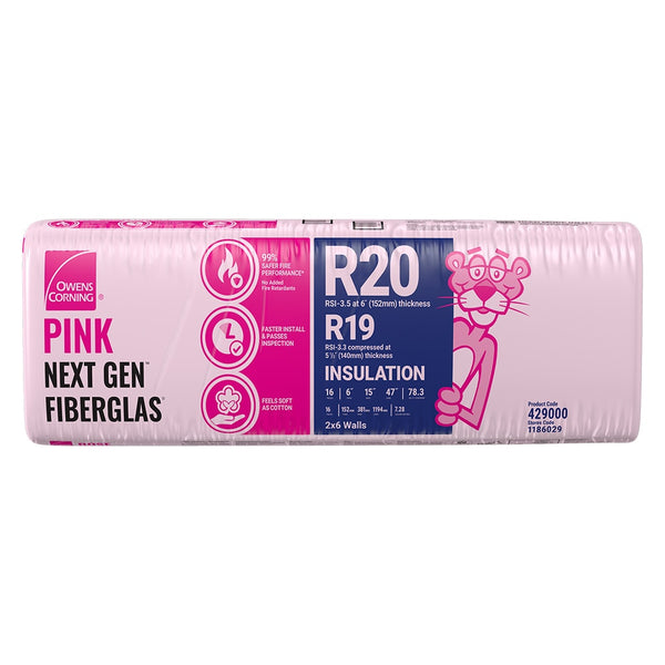 R20 - Owens Corning Batt Insulation Fiberglass – North Dundas