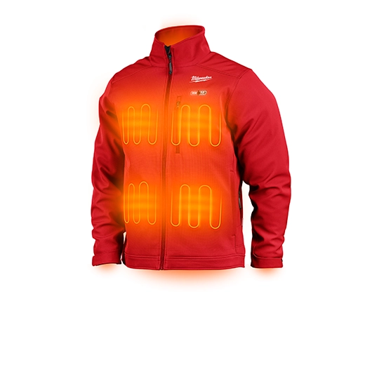 204R-21M M12™ Men's Heated TOUGHSHELL™ Jacket Kit (Medium) Red – North ...