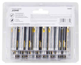 BATTERY ALKALINE CARD/24 AA