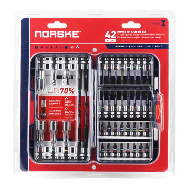 42PC IMPACT BIT SET (8 SETS/BOX)