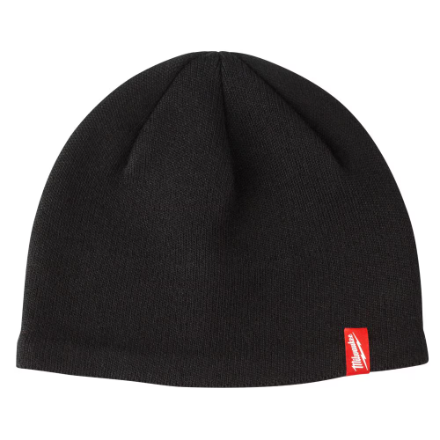Fleece Lined Beanie - Black